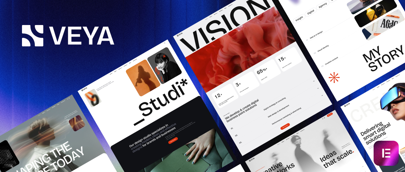 Veya – Creative Agency Portfolio WordPress Theme