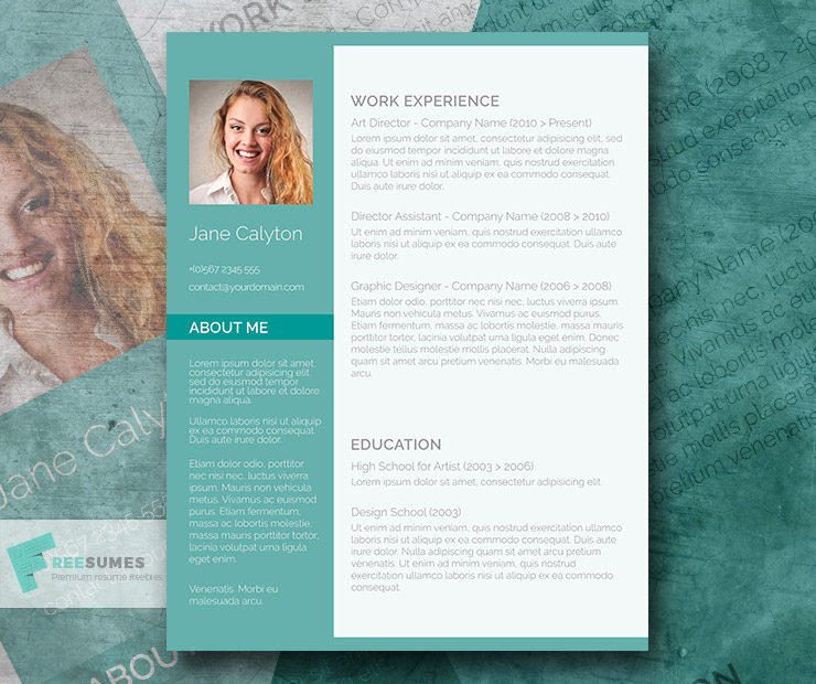 Stylish Resume Templates from themerex.net
