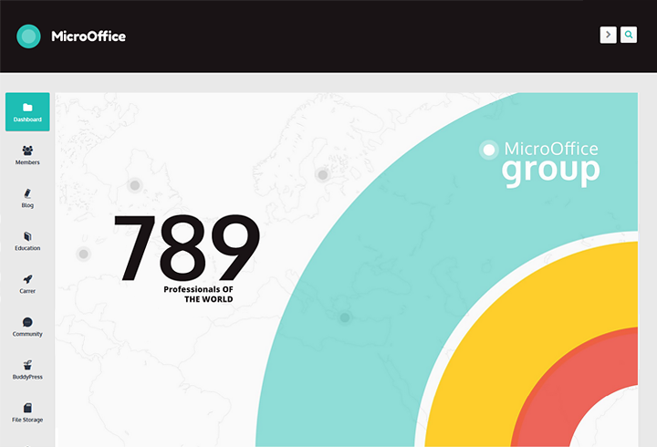 Micro Office - Intranet and Extranet WordPress Theme - ThemeREX