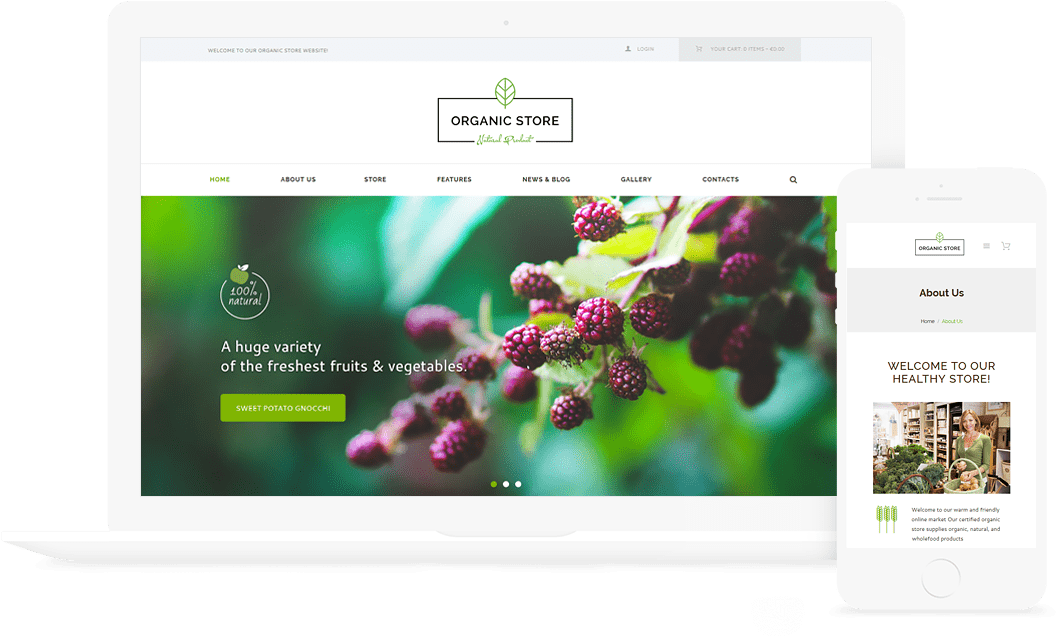Organic Store WP Theme