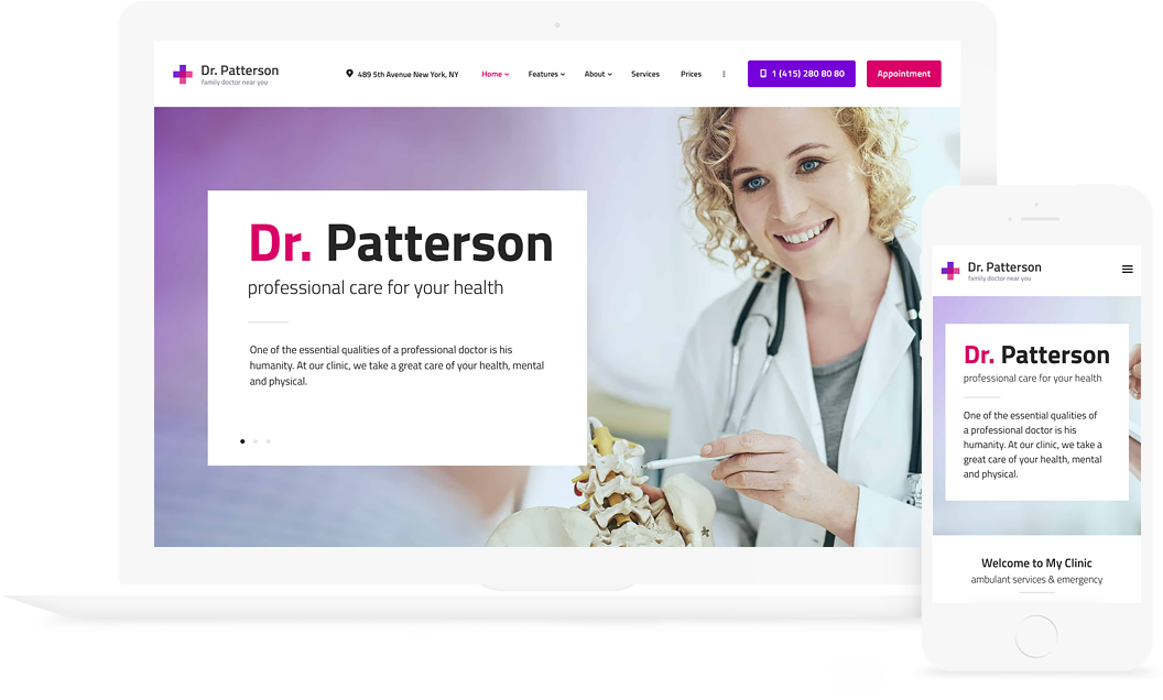 Dr.Patterson WP Theme