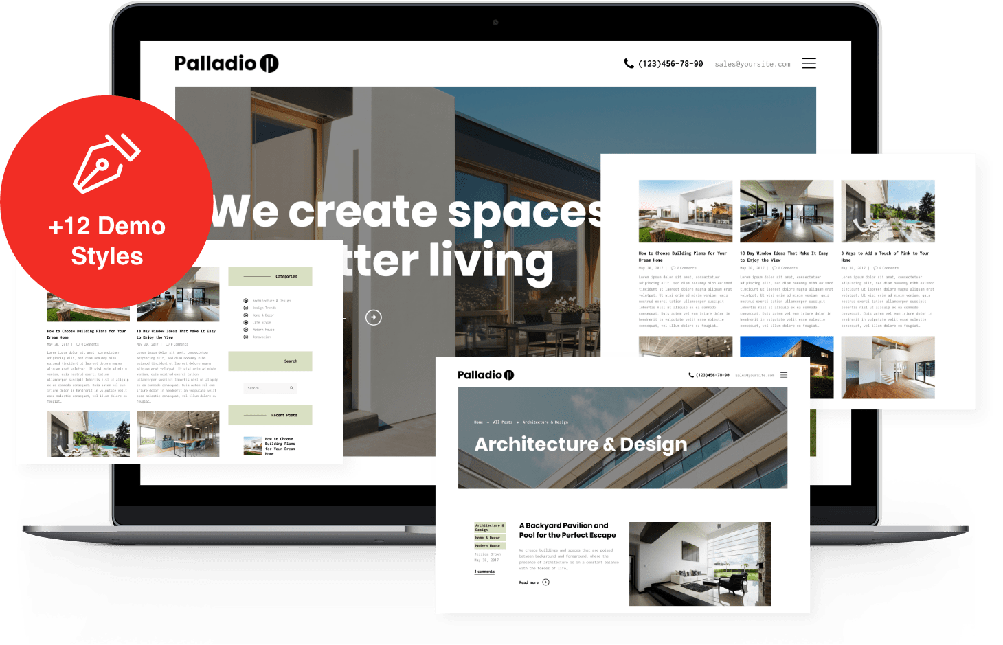 Palladio Interior Design amp Architecture Theme ThemeREX