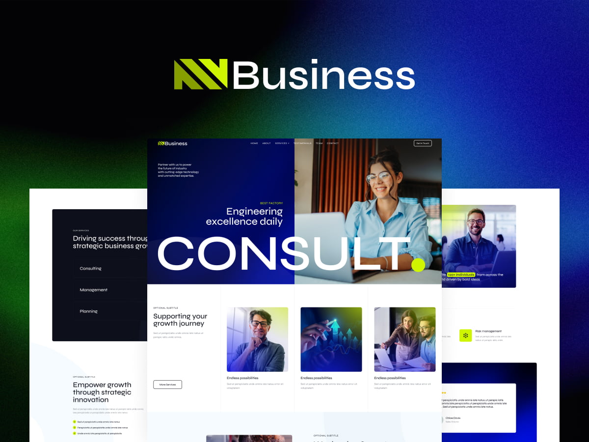 Business WordPress theme