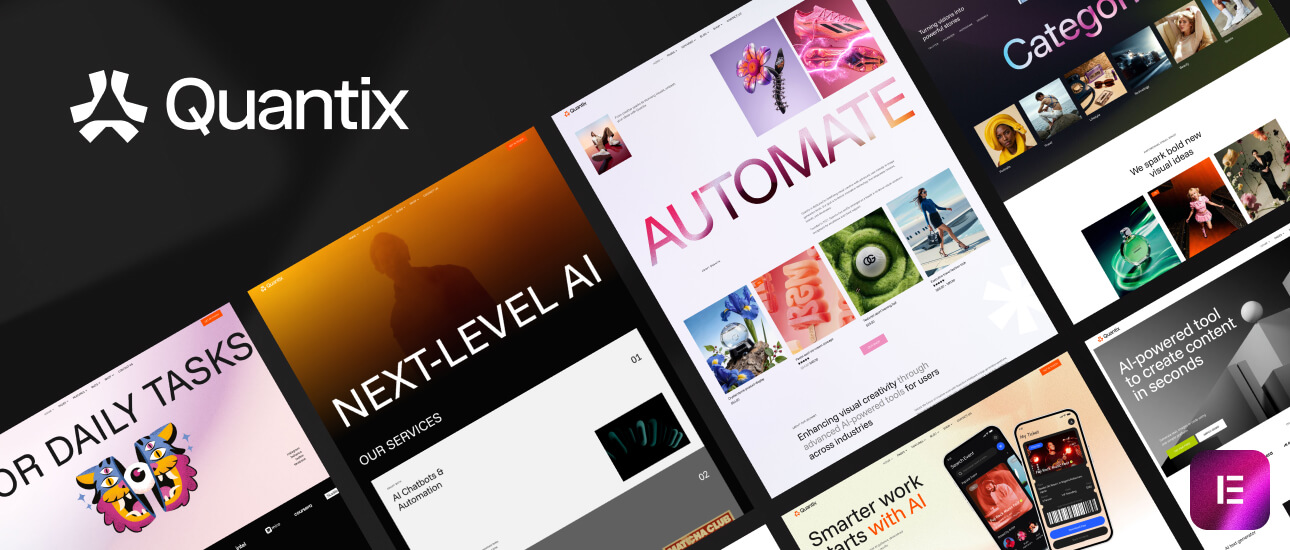 Quantix – AI Startup Technology WordPress Theme